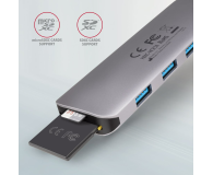 Axagon HMC-HCR3A SuperSpeed USB-C COMBO 5in1 hub - 1485461 - zdjęcie 7